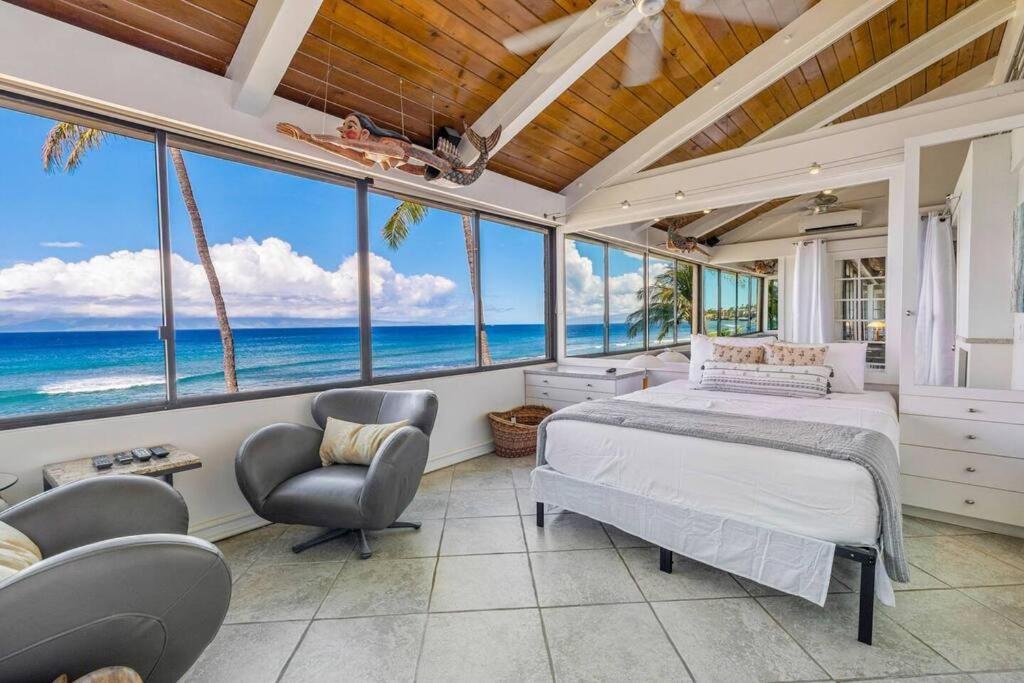 The Noniluna Two - Sleeps 9 Plus Pack N Play Lahaina Bagian luar foto
